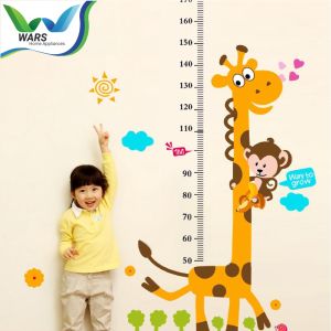 WARS Wallpaper Sticker Dinding Pengukur Tinggi Anak