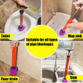 1 second to unblock ！！toilet plunger high pressure Suitable for all types of pipes Multifunctional toilet plunger pump Inflatable Clog Remover drain pump Super air pressure toilet pump pam tandas 通马桶神器. 