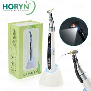 ทันตกรรม LED มอเตอร์ Endo ไร้สาย 16:1 ลด Contra มุมทันตกรรม Endodontic Treatment เครื่องมือ 9 โปรแกรม