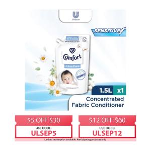 Comfort Ultra Pure Concentrated Softener Refill Pouch 1.5L