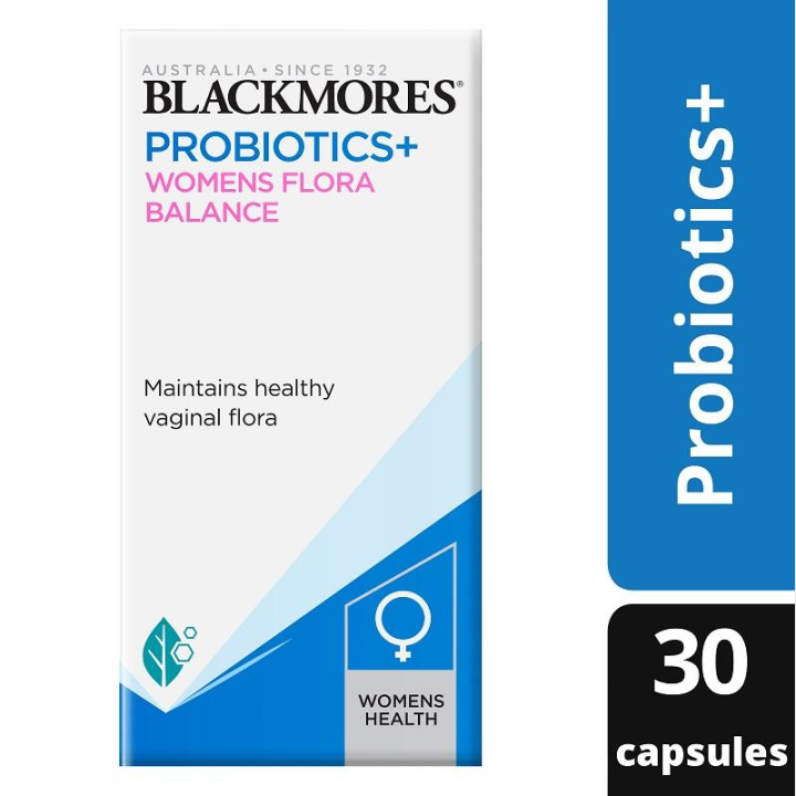 Blackmores probiotics+ womens flora balance 30 capsules online