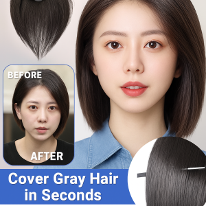 Realistic Wigs To Cover Gray Hair And Increase Hair Volume For Women