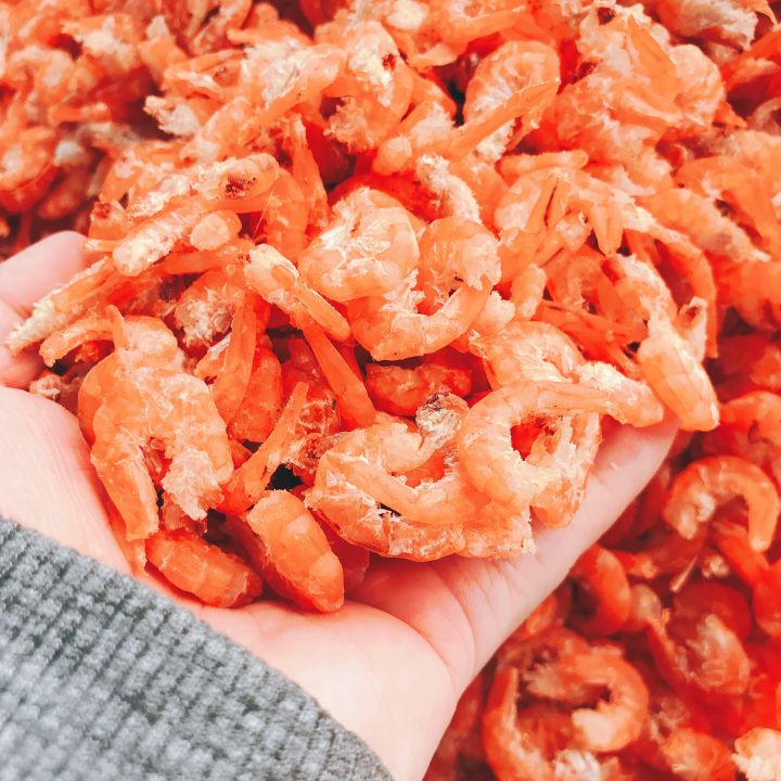 1KG khô tôm đặc sản Cà Mau phơi sấy tự nhiên, KHÔNG tẩm phẩm màu, KHÔNG ...