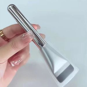 Ultra Thin Foundation Brush Flat Head Makeup Brush Professional Concealer Brush Lightweight and Thin Face Contour Makeup Brush Makeup Tools