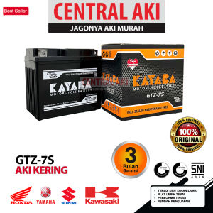 Aki Motor KAYABA GTZ7S ACCU KERING HONDA VARIO 150 VARIO 125 PCX ADV SCOOPY GSX BURGMAN FINO GRANDE AIR BLADE 150 CBR 150R SCOOPY ESP YZF R15
