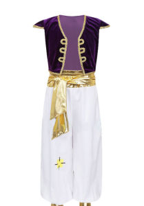 Halloween movie aladdin magic lamp cos Clothing Prince Aladdin cosplay Real-life performance costumes for children
