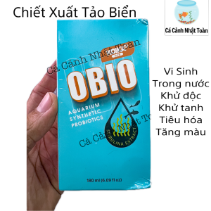 "Hoàn tiền đến 10%" MEN VI SINH OBIO KOIKA KẾT HỢP TẢO BIỂN LÀM TRONG NƯỚC KHỬ MÙI TANH BỂ CÁ CẢNH