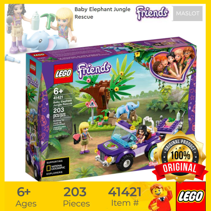 Lego friends elephant rescue sale