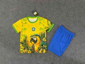 2627 World Cup childrens football uniforms Brazil Portugal Italy Germany Japan jersey sets custom made