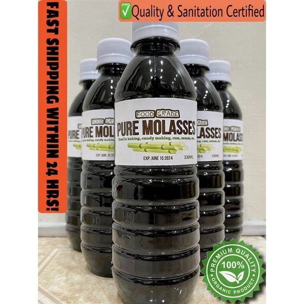 FOOD GRADE molasses 330ML/500grams + Lazada PH