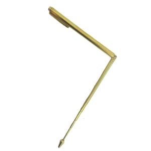 Brass Dowsing Rod with Smooth Movement Golden Precisions Measuring Tool Simple to Operate for Engineers & Architects