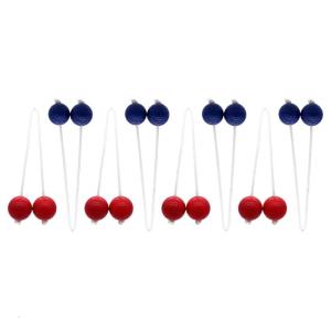 8Pcs Ladders Ball Replacement Ladders Toss Game Ball Outdoor Hard Golf Training Ball for Golf Toss Game Enduring