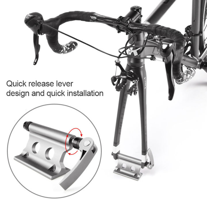 Mountain Road Bike Front Fork Stand Portable Installation Mount