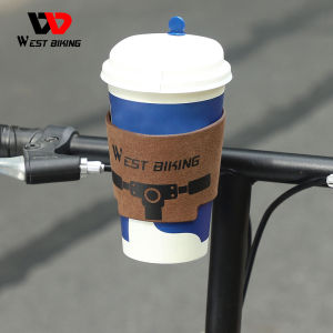 WEST BIKING Giá Đỡ Bình Nước Xe Đạp Giá Đỡ Cốc Trà Cà Phê Giá Đỡ Xe Đạp Đường Trường Xe Đạp Leo Núi Giá Đỡ Đồ Uống Bằng Nhôm Phụ Kiện Xe Đạp