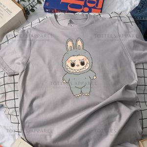 Stylish Graphic Tee for Designer Toy Lovers tottees apparel La bubu-Inspired Art  Cotton T-Shirt –