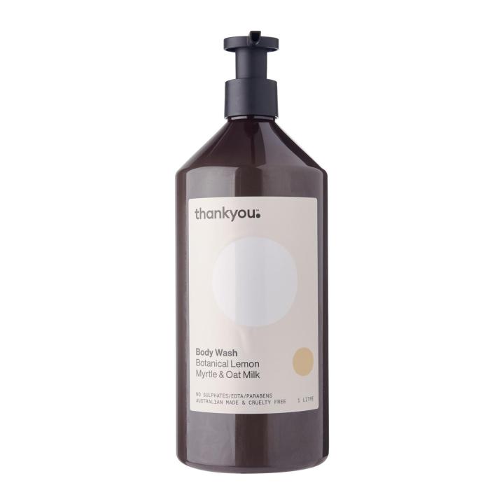 Thankyou Botanical Lemon Myrtle And Oat Milk Body Wash - 1 Litre ...