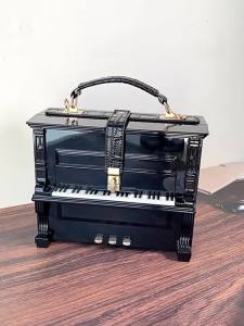 Piano Shape Handbag Women Acrylic Shoulder Bag Ladies Creative High Quality Chic Shaped Small Square Crossbody Bag 2026 New2026