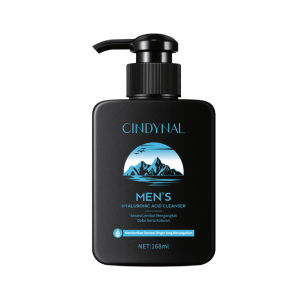 Cindynal Mens Hyaluronic Acid Cleanser - Facial Wash Gentle Cleanser / Sabun Cuci Muka Pria Pembersih Wajah Biar Putih 168g