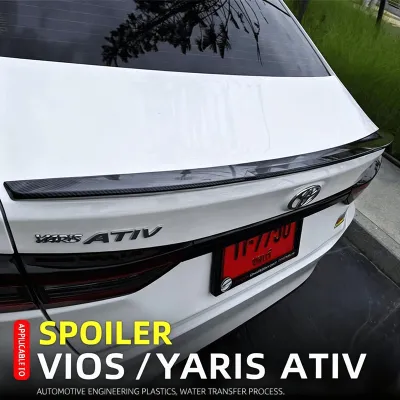 yymall-[จัดส่งทันที] สปอยเลอร์หลัง Toyota Yaris Ativ [2023-ปัจจุบัน] สปอยเลอร์ spoiler การติดตั้งแบบไม่สูญเสีย