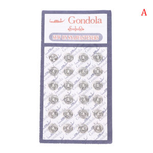 QUANSEN 24Pcs Mini Button Buckle for DIY 1/6 Doll Clothes Invisible Snap Sewing Parts