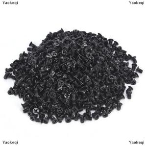 [COD] Yaokeqi 100PCS 3.5” Hard Drive HDD Tray Computer Chassis Hard Disk Black Screw For PC