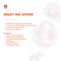 VCHEM Non Buffable Floor Wax High Shine No Machine Required Coating. 