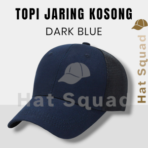 Topi Jaring Kosong Colour Basic Plain Baseball Cap