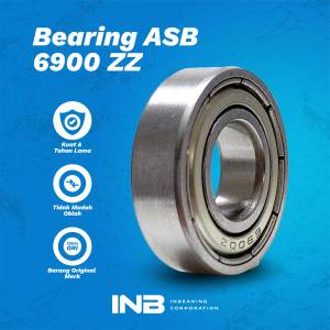 Laker Bearing 6900 ZZ ASB Bearing Underbound Nui Racing As Roda Pushbike INB Original ASB