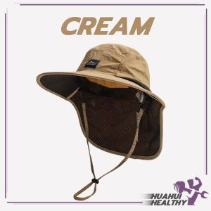 หมวกเดินป่า หมวก มีสายคล้องคอ แห้งเร็ว ระบายอากาศ กันแดด ป้องกันรังสีUV ใส่ได้ทั้งผู้หญิงและผู้ชาย