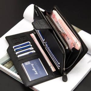 BAYAR DITEMPAT Dompet Pria Panjang / Dompet Kulit Sintetis pu Leather Premium High Kuality 22 SLOT KARTU
