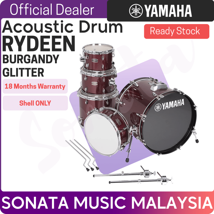 Yamaha Rydeen 5 Piece Acoustic Drum Set *Shell Only* / Yamaha Rydeen / Yamaha Drum Lazada
