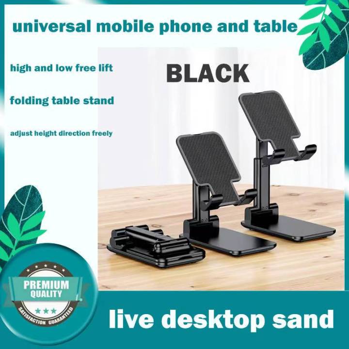 Universal Phone Stand Foldable Desk Phone Holder Telescopic Adjustable Angle Mobile/Pad Stand k3