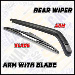 🪒 PERODUA AXIA 14-22 REAR WIPER Full Set Arm Car Back Wiper Belakang Kereta Silicone Wiper Blade