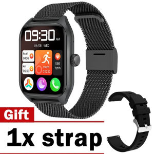 SAMSUNG นาฬิกา smart watch แท้ สมาร์ทวอทช์ วัดความดันโลหิต อัตราการเต้นของหัวใจ มีโหมดกีฬาหลากหลาย รองรับการโทร หน้าจอ2.01นิ้ว รองรับ Android IOS