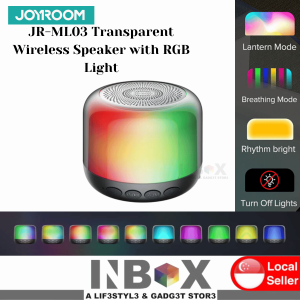 Joyroom JR-ML03 Transparent Wireless Speaker with RGB Light