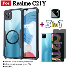 GOKEN Cover per Realme C11 2021 / Realme C20A / Realme C20, Custodia Flip TPU/PU Portafoglio Pelle con Stand/Carte Slot, Chiusura Magnetica 3D Rosa Telefono Case Custodie, Rosso
