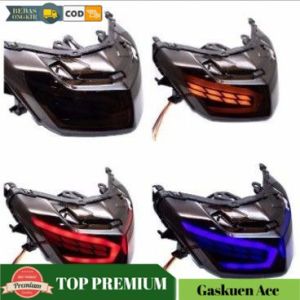 Lampu Stop Stoplamp LED Nmax Old 2016 - 2019 Model Lexus Senja Biru Putih Merah