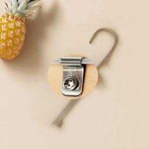LEI 100Pcs Aluminum Fence Clamps Metal Livestock Fence Clips Garden Farm Fence Attachment Clamps For Fence Fastening