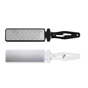 Double Side 400# Grit Diamond Sharpening Stone Batu Pengasah Pelat Asah Asahan Pisau