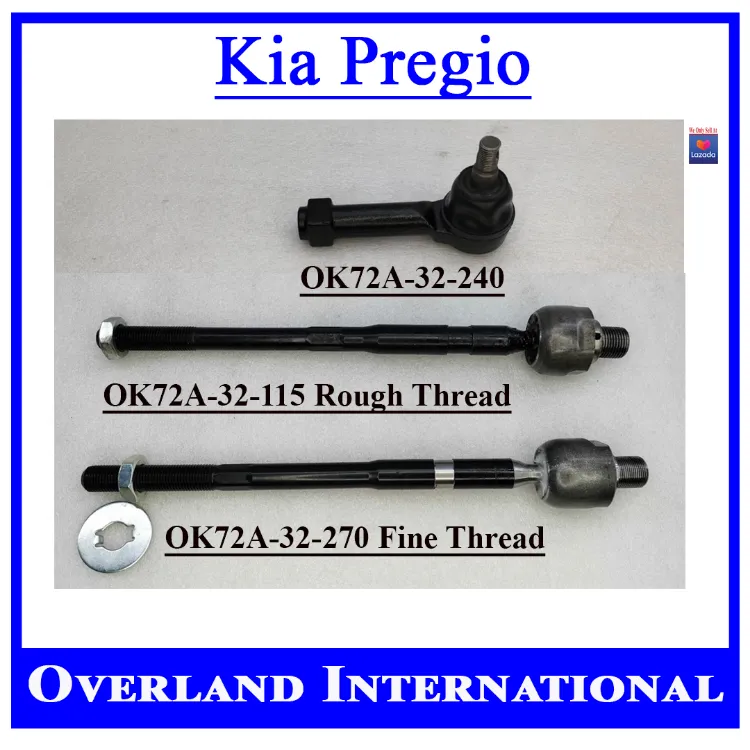 TIE ROD END OK72A-32-240 RACK END ROUGH THREAD OK72A-32-115