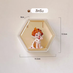 กล่องใส่โมเดลติดผนัง กล่องใส่ตุ๊กตาโชว์ ตู้โชว์โมเดล การออกแบบที่ปิด กันฝุ่นกันความชื้น กล่องโชว์ของสะสม