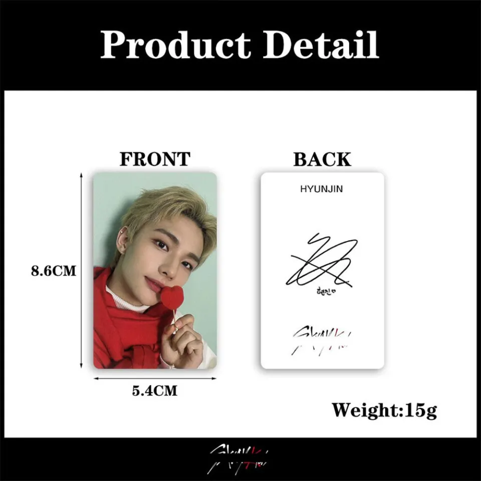 About U Kpopstray Kids Lomo Cards Set - 8pcs Double-sided Photocards For  Fans