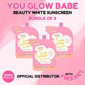 Beauty White Sunscreen SPF 50 | YOU GLOW BABE | Trending Sunscreen | Sun protection with Whitening