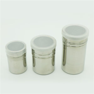 GG เครื่องเขย่าช็อคโกแลตสแตนเลสน้ำตาลไอซิ่งผงโกโก้แป้งกาแฟ