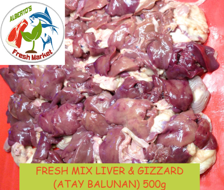 FRESH MIXED CHICKEN LIVER & GIZZER ( ATAY BALUNAN) 500g