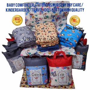 TILAM BABY / BABY COMFORTER / TOTO NURSERY DAY CARE / KINDERGARTEN / TRAVEL WITH EXCLUSIVE BAG 31"×42" 100% COTTON PREMIUM SUPER HIGH QUALITY