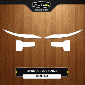 MITSUBISHI XPANDER - Film PPF chống xước ĐÈN PHA ô tô - AUTO6 < Cam kết chống xước và che mờ các vết xước cũ >