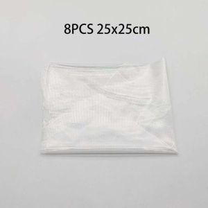 8Sheets Wash Away Embroidery Stabilizer Water Soluble Embroidery Paper PVA Embroidery Backing Film