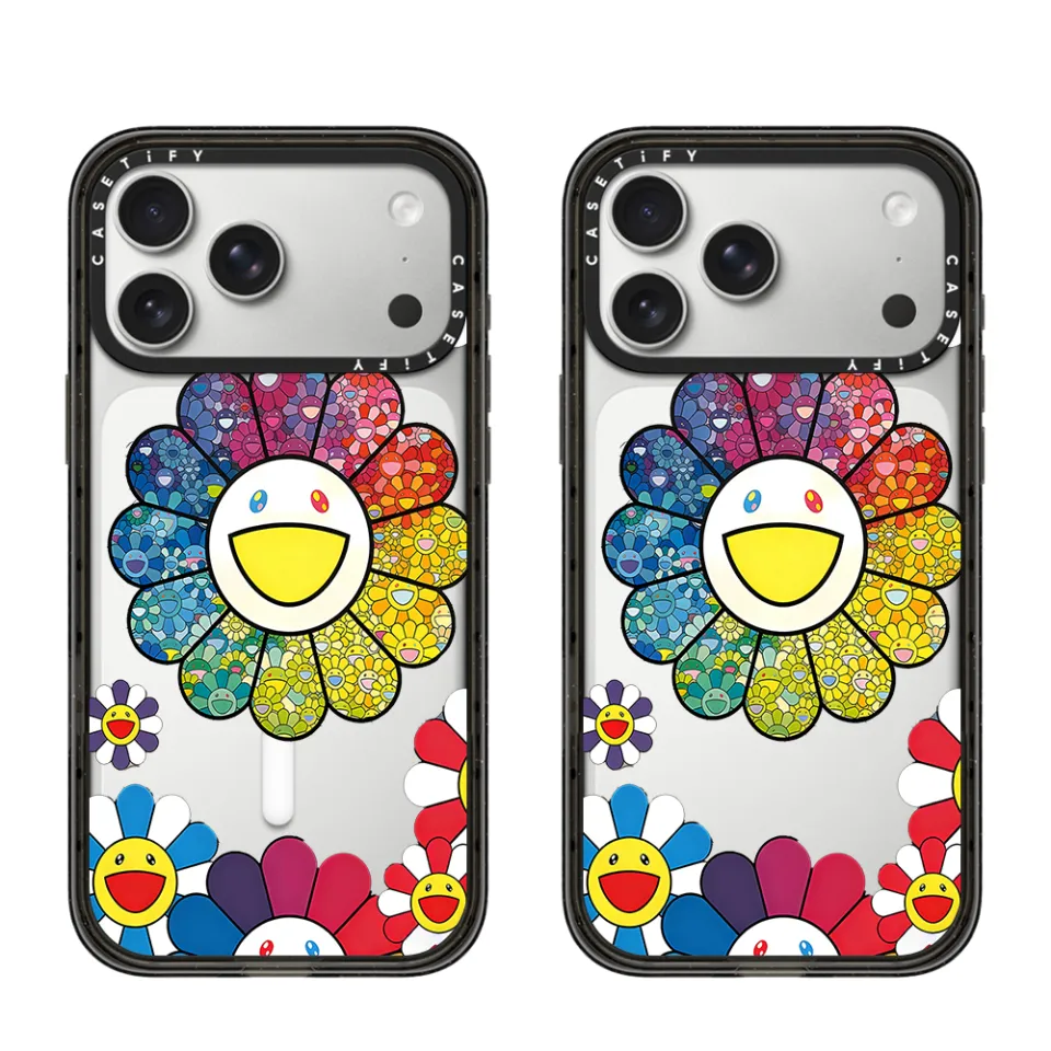 村上隆 x CASETiFY FLOWERS BLOOM iPhone17Pro Original Casetify iPhone 17 Pro Max Case TAKASHI MURAKAMI x