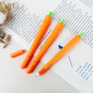 Bút bi hình củ cà rốt đáng yêu viết êm- phụ kiện học tập mới nhất 2025